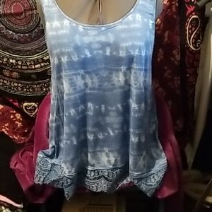 Super cute tie dye tank